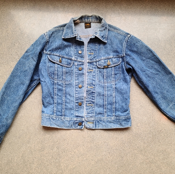Vintage Lee Denim Jean Jacket - Picture 1 of 5